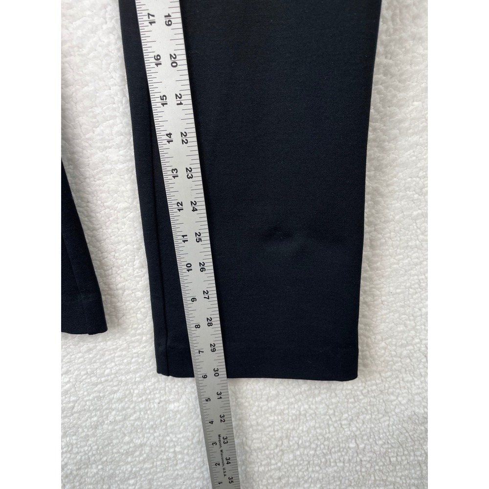 INC International Concepts Womens Black Pull On Straight Zipper Pocket Pants 8 - Picture 9 of 10